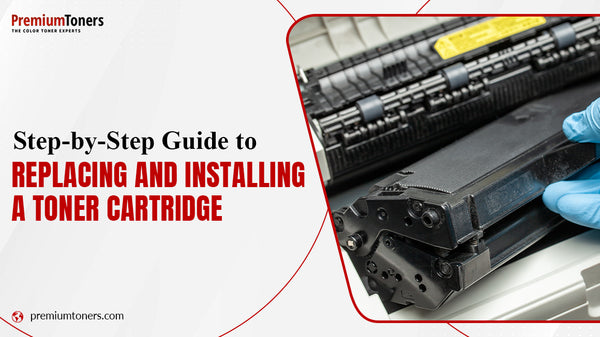 Replacing and Installing a Toner Cartridge