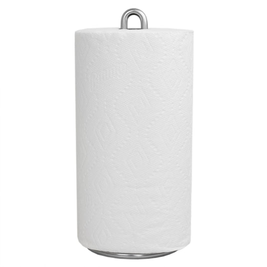 Home Basics Satin Nickel Over The Cabinet Paper Towel Holder, KITCHEN  ORGANIZATION