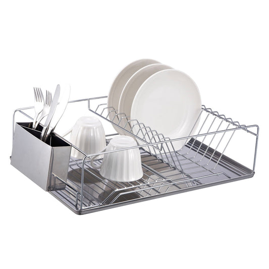 Home Basics, Red Contempo 3 Piece Dish Rack (1