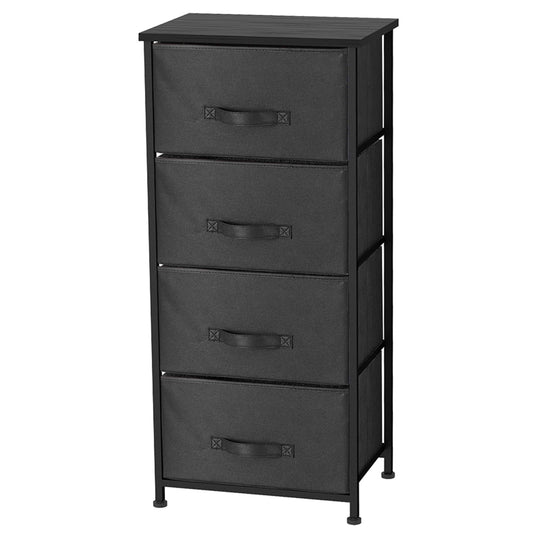 Home Basics 3-Drawer Storage Organizer Brown