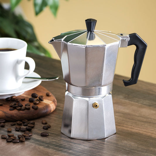 Home Basics Espresso Maker, 2 Cups