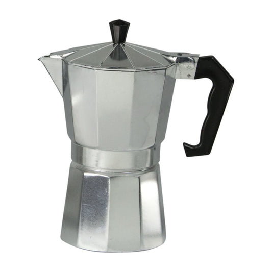 Espresso Stove Top Coffee Maker 3 Cups Aluminium Percolator Moka