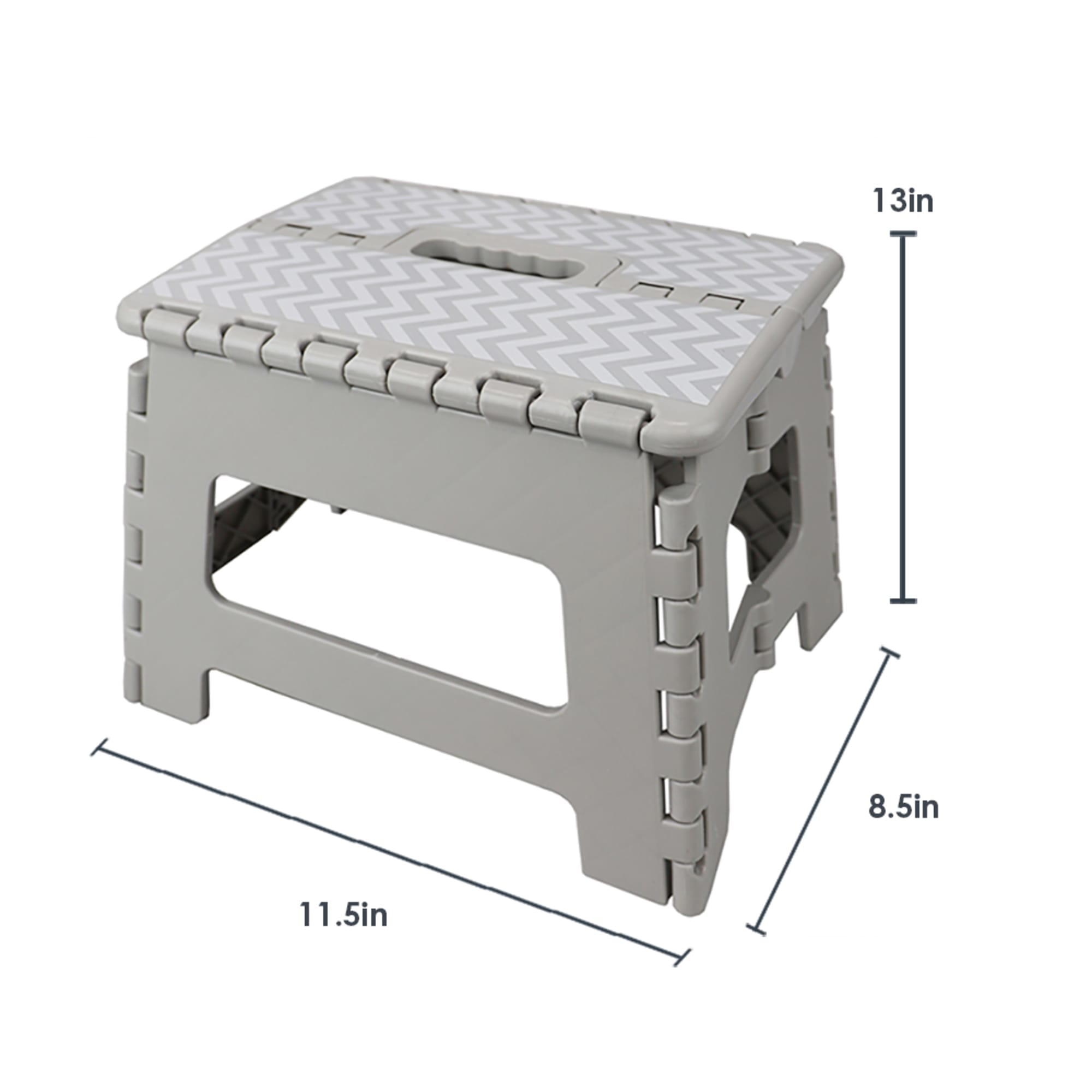 plastic stool with step