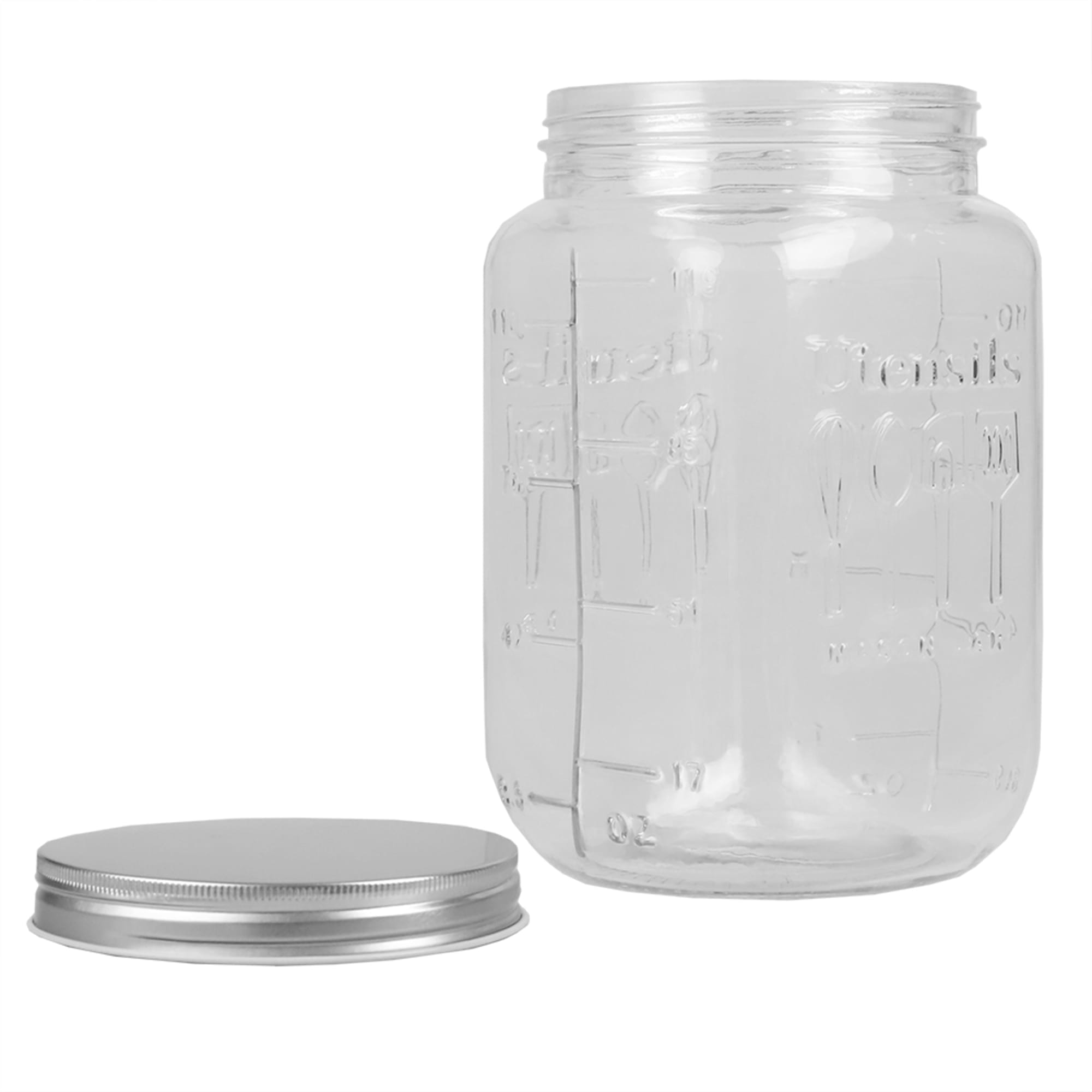 very large glass jars