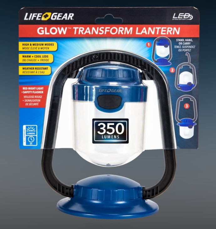 LifeGear USB Rechargeable Lantern and Power Bank