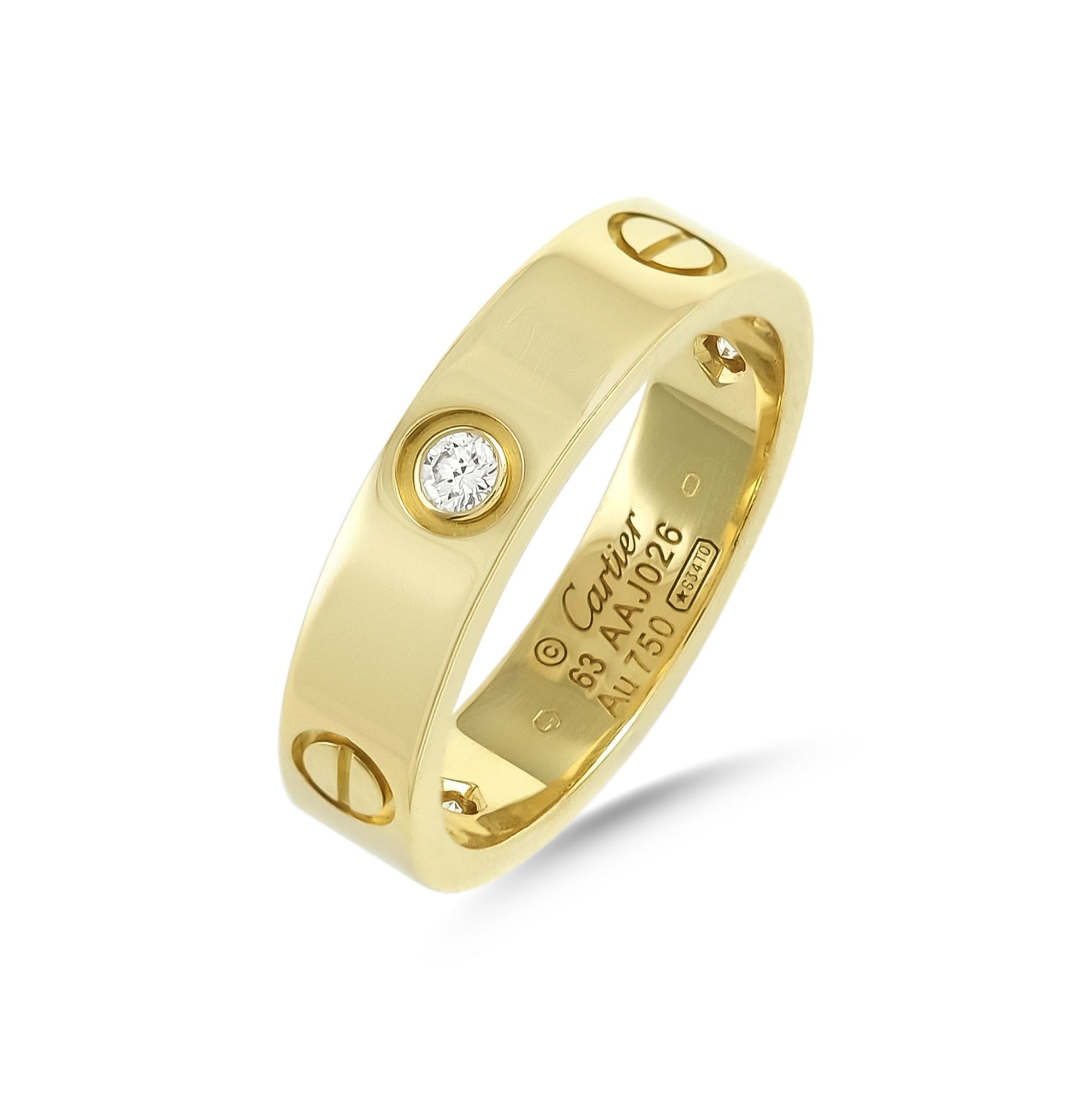 cartier 18ct gold ring