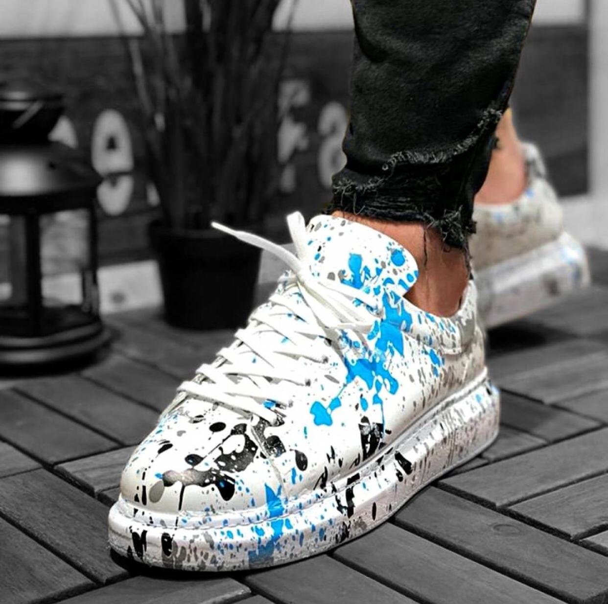 Paint BY Sneakers WHITE (MU) – OFFSQUARED