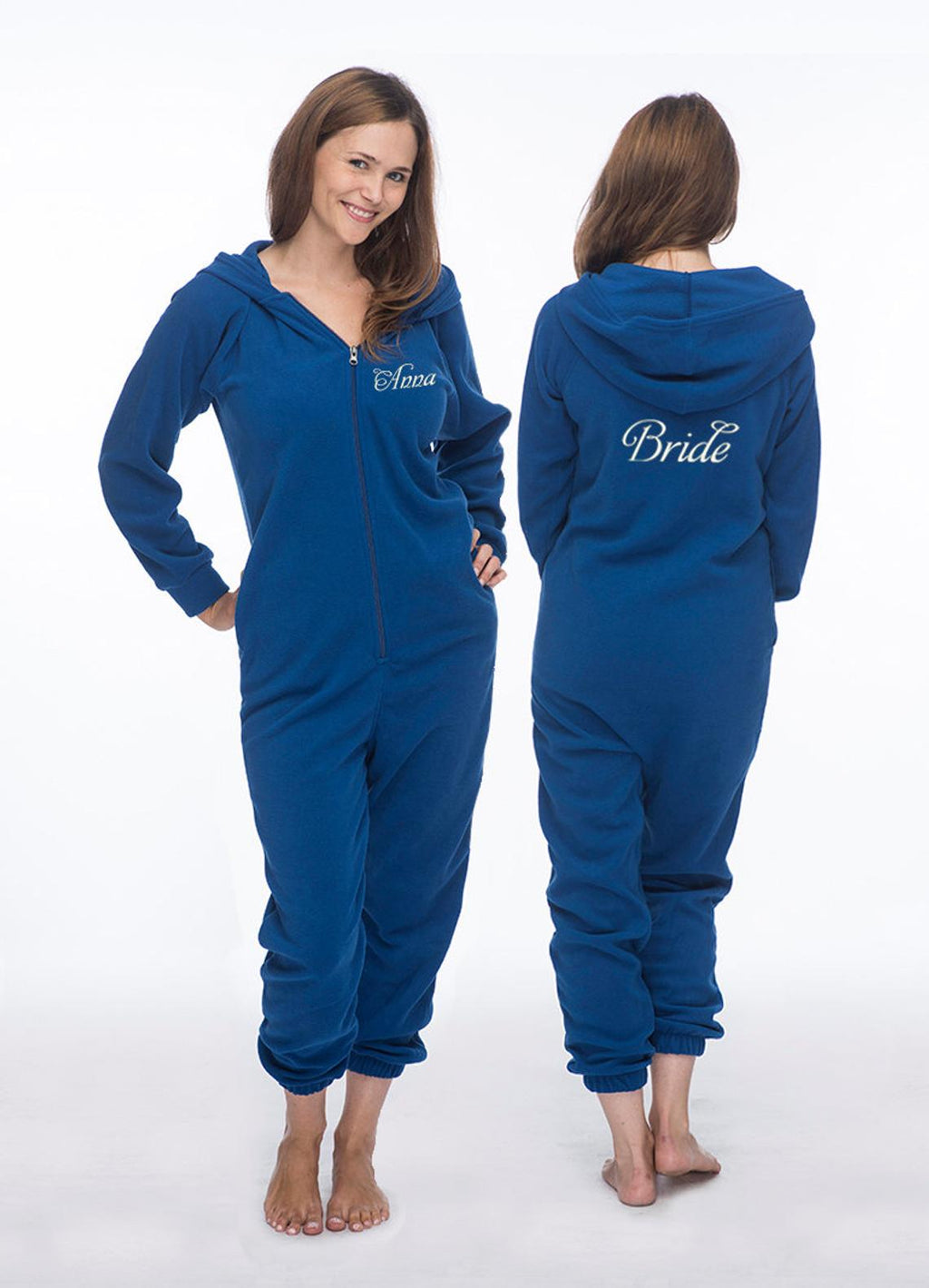 Adult Fleece Hooded Lounger Onesie with Pockets – Cotton Sisters