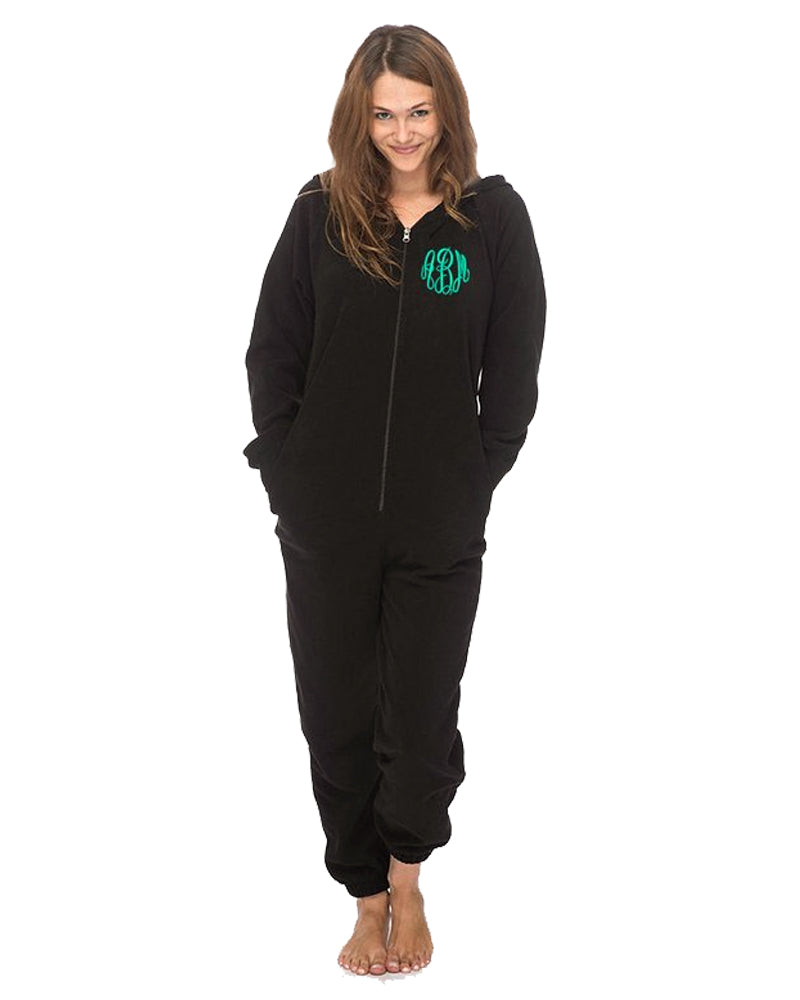 Adult Fleece Hooded Lounger Onesie with Pockets – Cotton Sisters