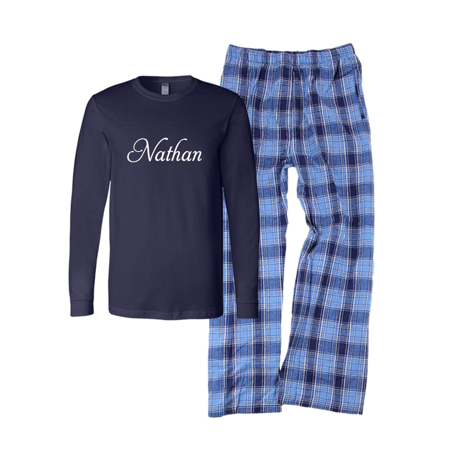 Monogrammed Flannel Pajama Pants – Cotton Sisters