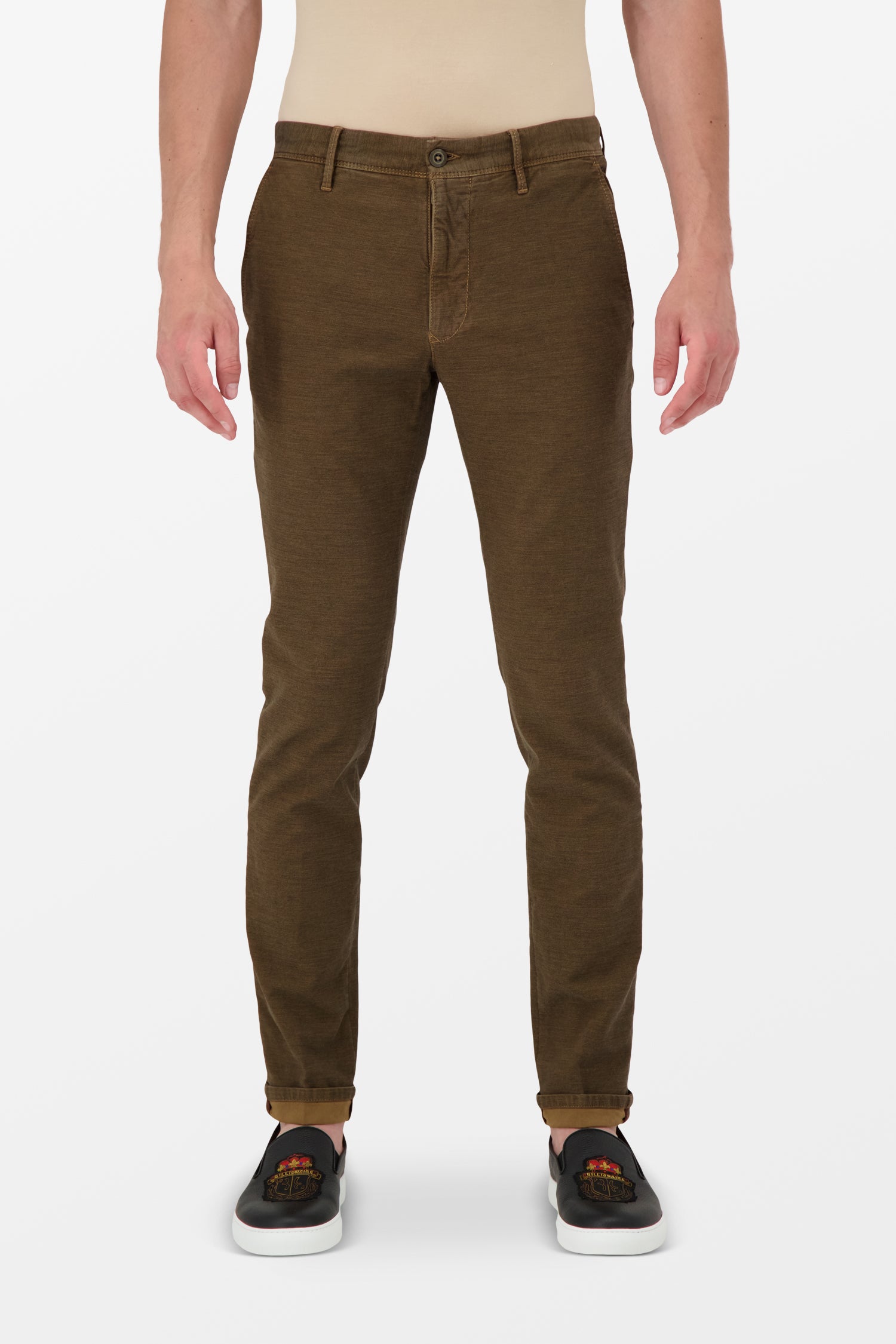 激安大特価！】 un/unbient easy trousers (smoke brown) スラックス