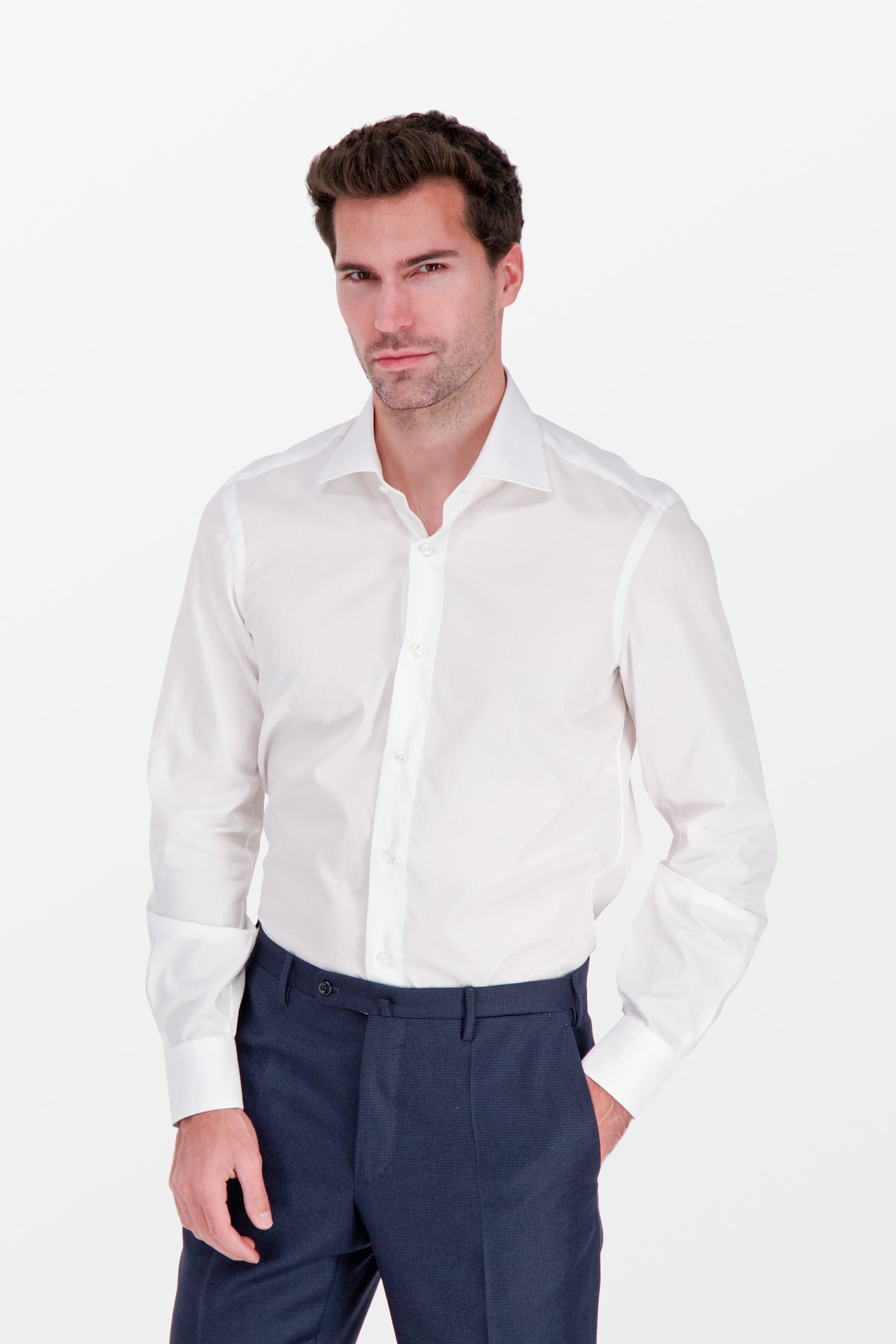 Buy Barba Napoli Classic Shirt | Men | White | Original Luxury