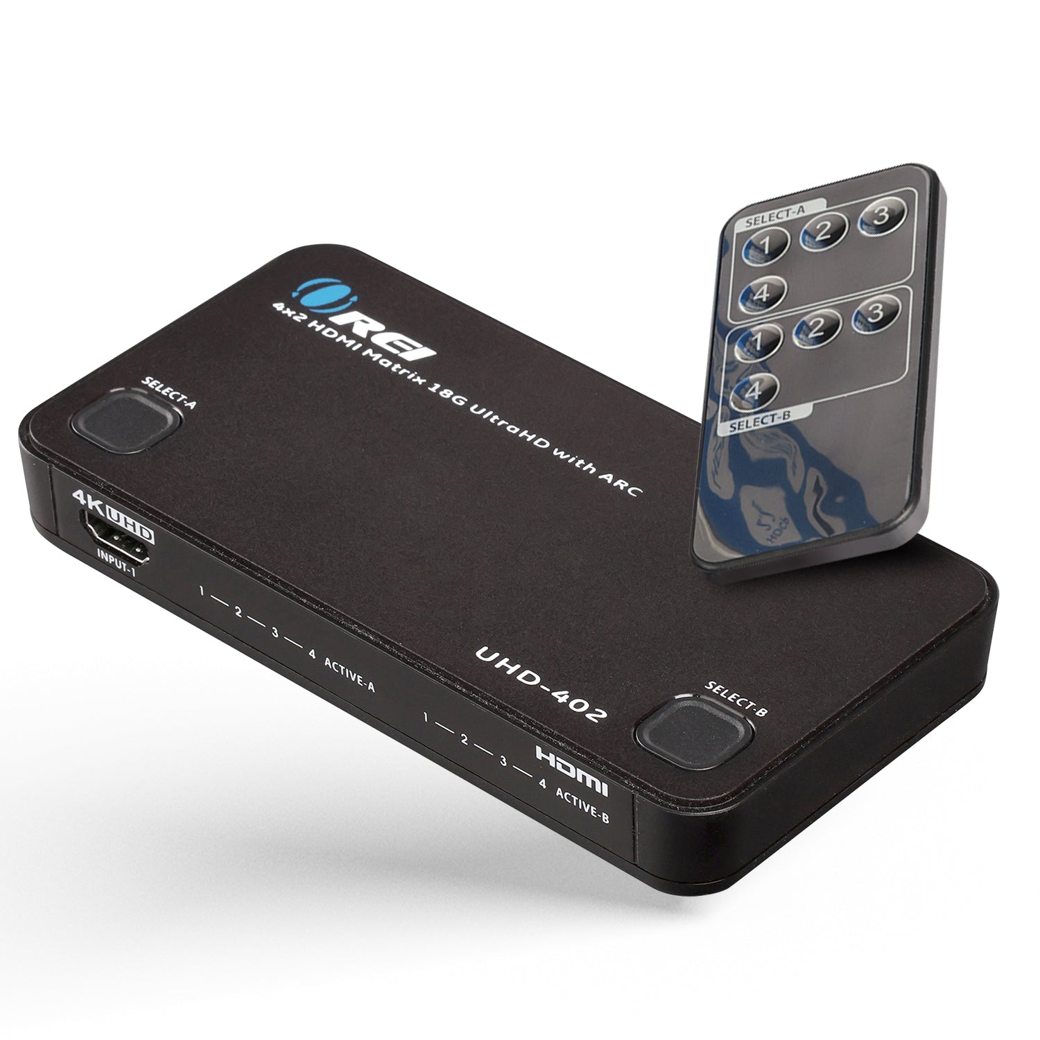 4K@60hz 4x2 HDMI™ Matrix (ARC)-UHD-402