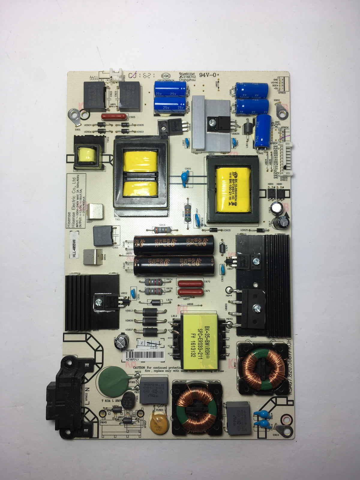 Hisense 193287 Power Supply Board 50h5c Short Circuit Solution 4298