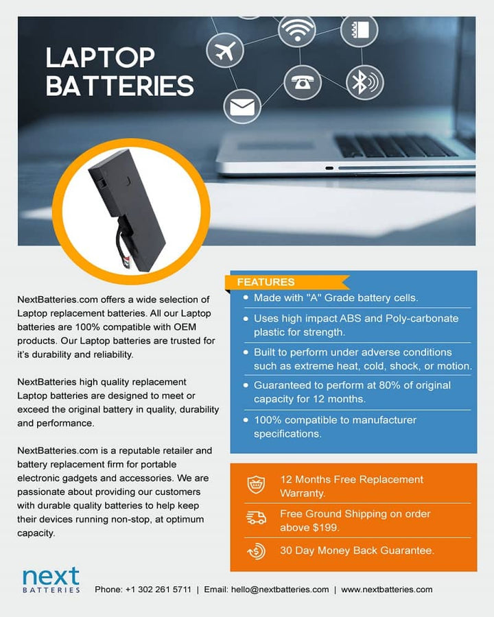 HP HSTNN-LB6L Battery - 4
