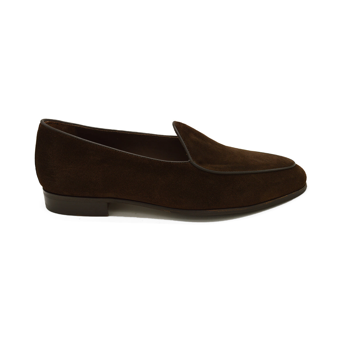 Berwick 1707 Classic Belgian Loafer (4950) - Dark Brown Suede – A Fine Pair  of Shoes