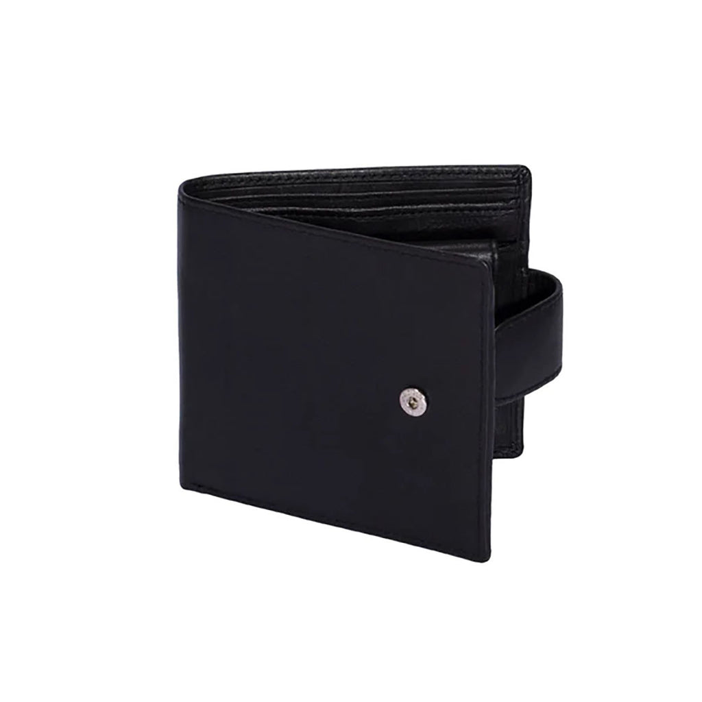 Dents Gloves Men's Slim RFID Blocking 2-Tone Credit Card Holder Leather  Wallet