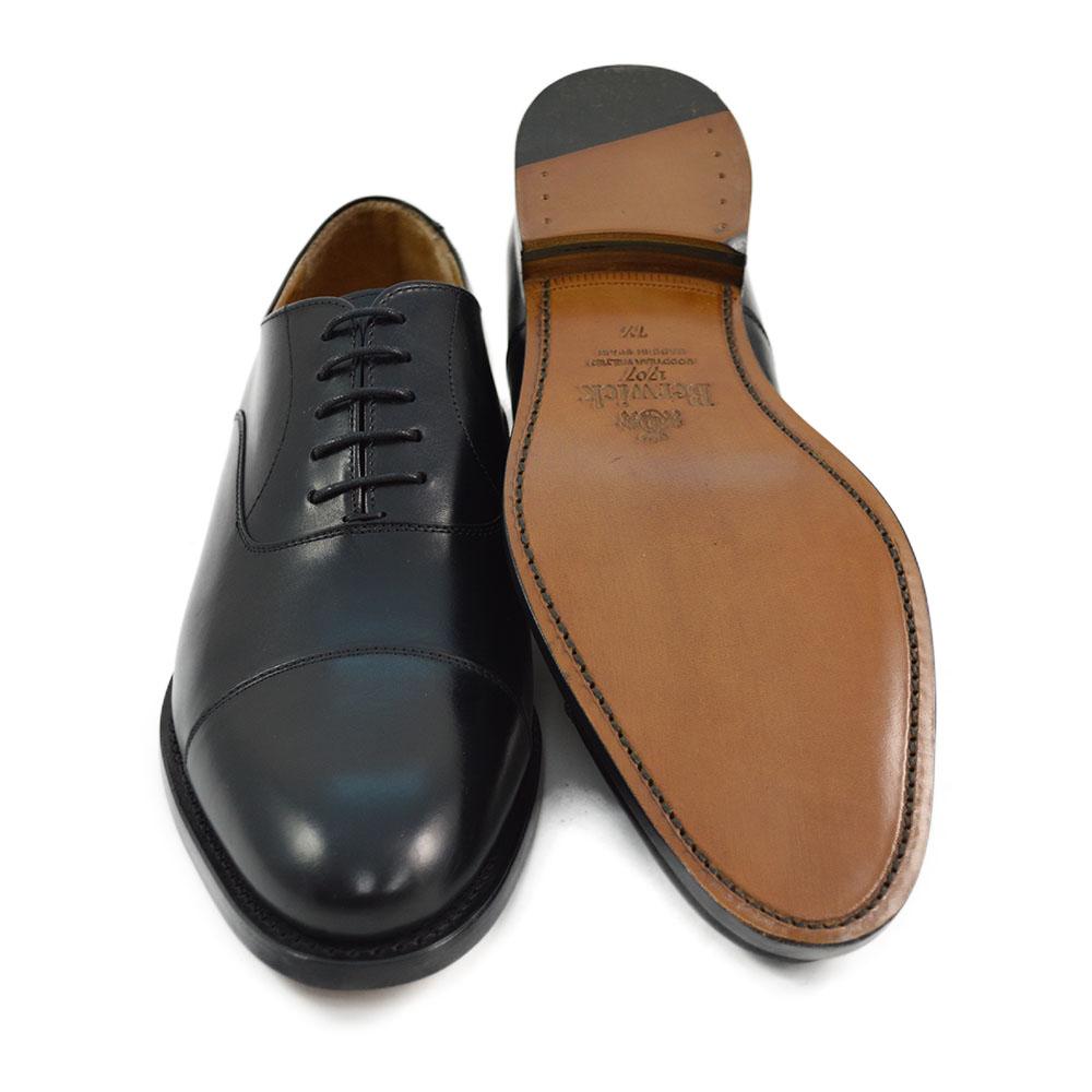 Berwick 1707 Oxford (3010) - Black Boxcalf - A Fine Pair of Shoes ...