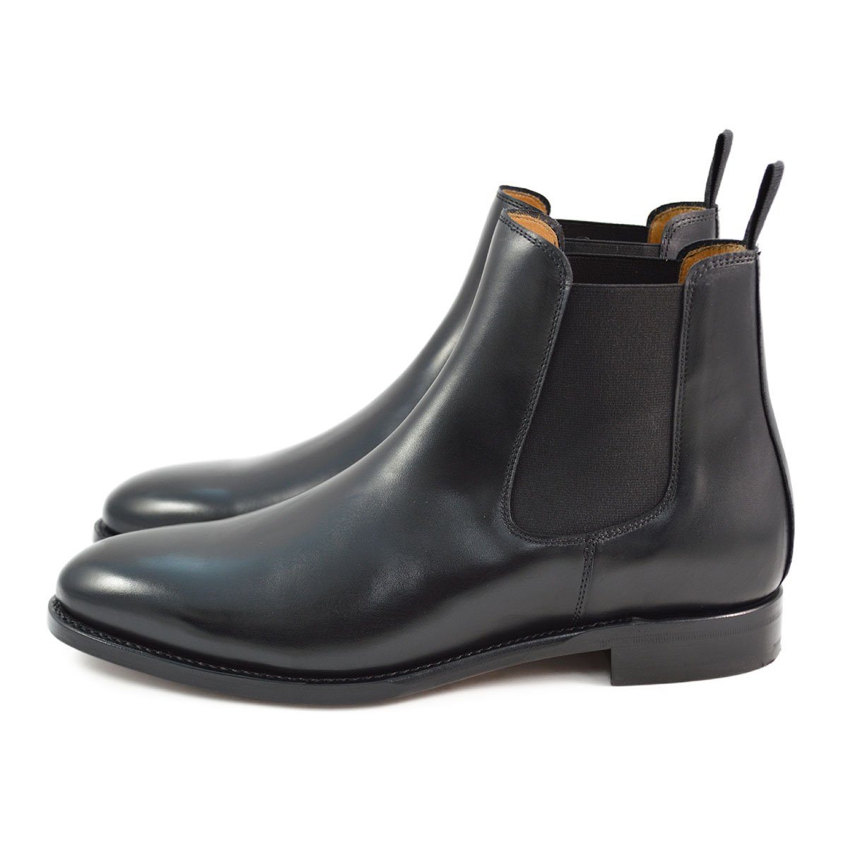 Berwick 1707 Chelsea Boot (303)- Black Calf - A Fine Pair of Shoes ...