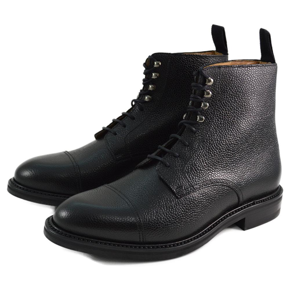 Berwick 1707 Grain Cap Toe Boot (321) - Black - A Fine Pair of Shoes ...