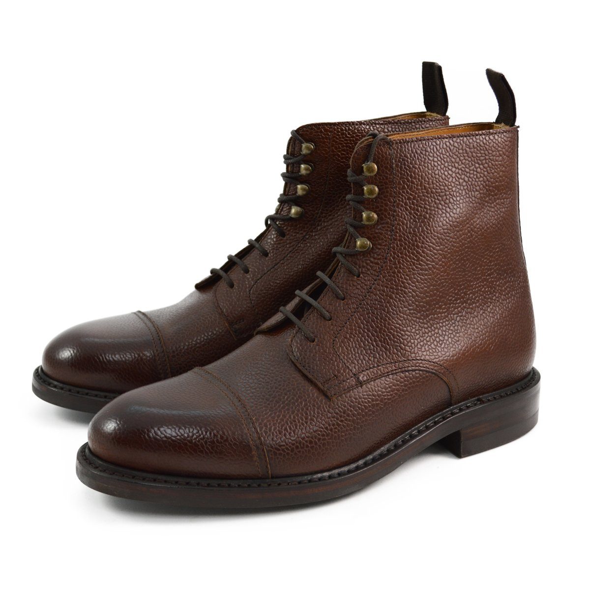 Berwick 1707 Grain Cap Toe Boot (321) - Brown - A Fine Pair of Shoes ...