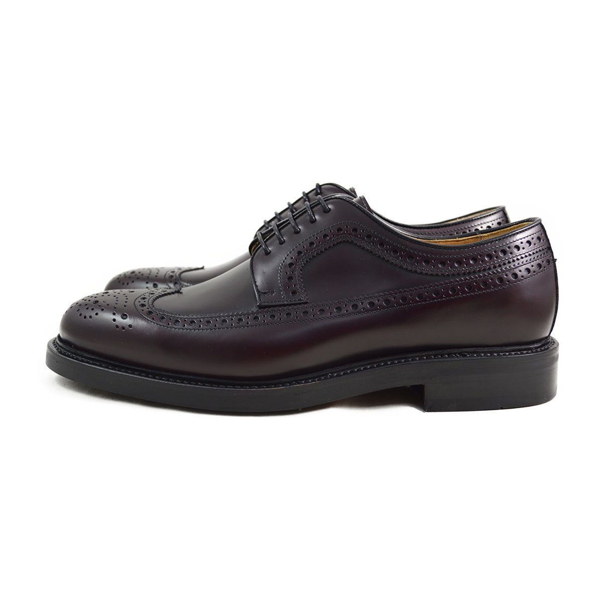 Berwick 1707 Long Wing Brogue (3681) - Burgundy Rois – A Fine Pair