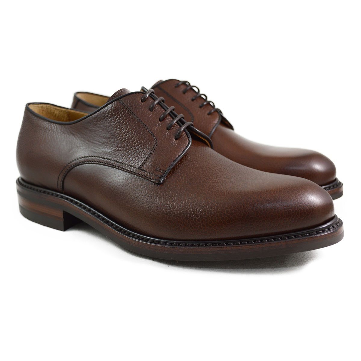 Berwick 1707 Country Grain Plain Derby Shoe - A Fine Pair of Shoes ...