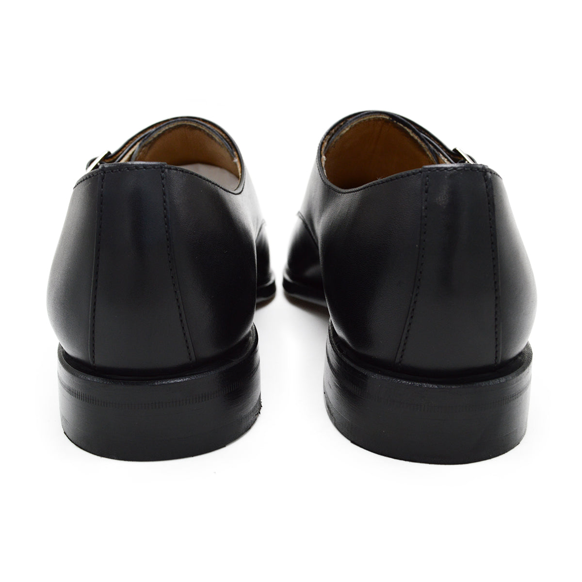 Berwick 1707 Double Monk (5212)- Black Boxcalf - A Fine Pair of Shoes ...