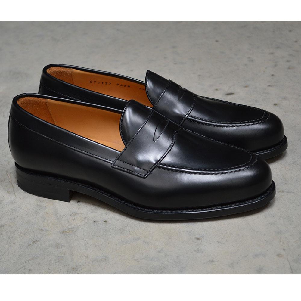 Berwick 1707 Penny Loafer (9628) - Black Rois - A Fine Pair of Shoes ...