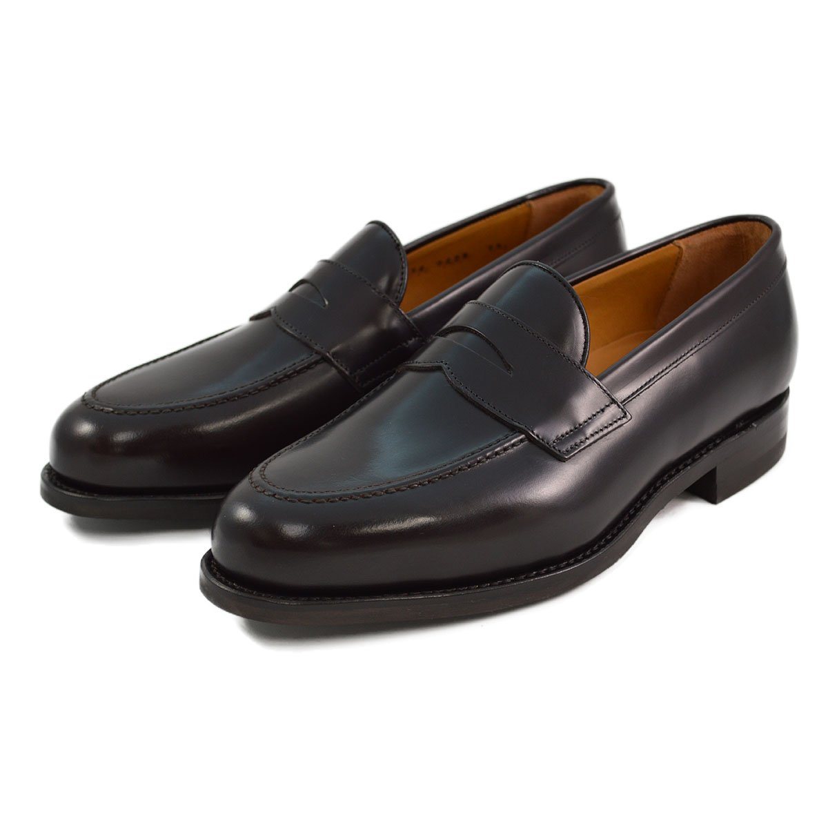 Berwick 1707 Penny Loafer (9628)- Dark Brown Dainite - A Fine Pair of ...