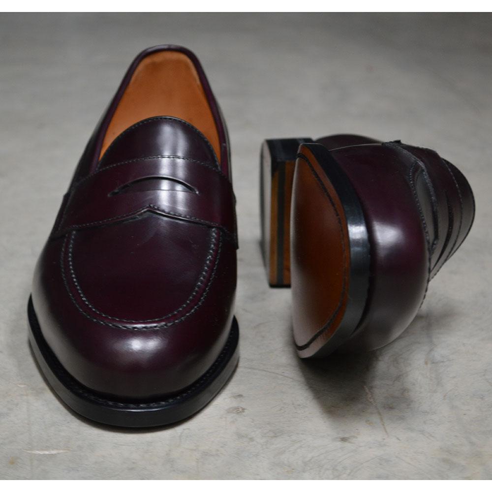 Berwick 1707 Penny Loafer (9628)- Cordovan Rois - A Fine Pair of Shoes