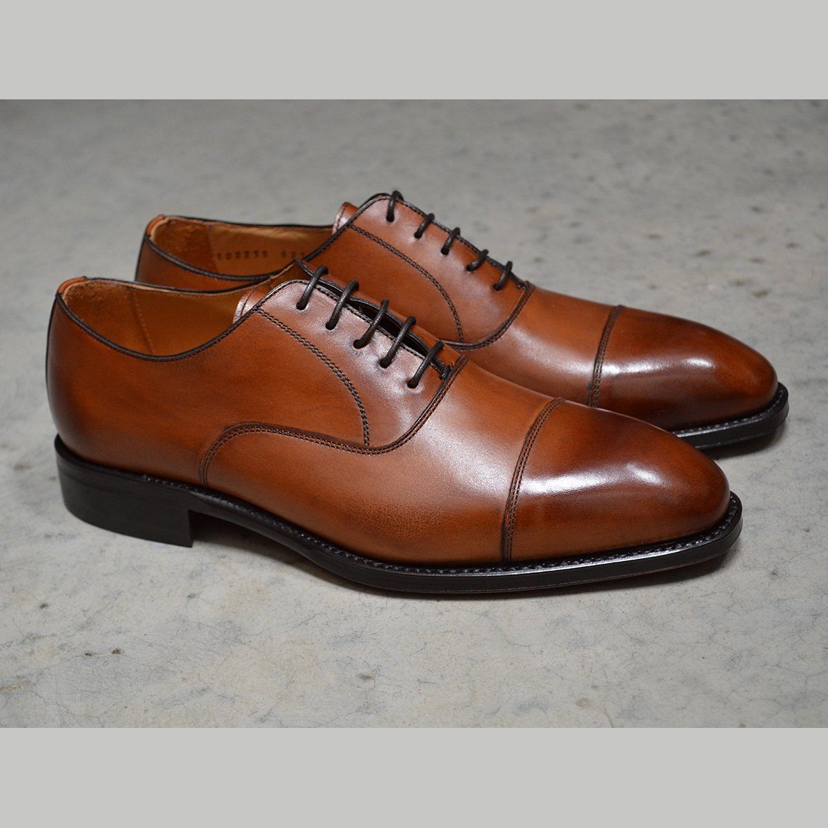 Berwick 1707 Straight Cap Oxford (5217) - Light Tan - A Fine Pair of ...