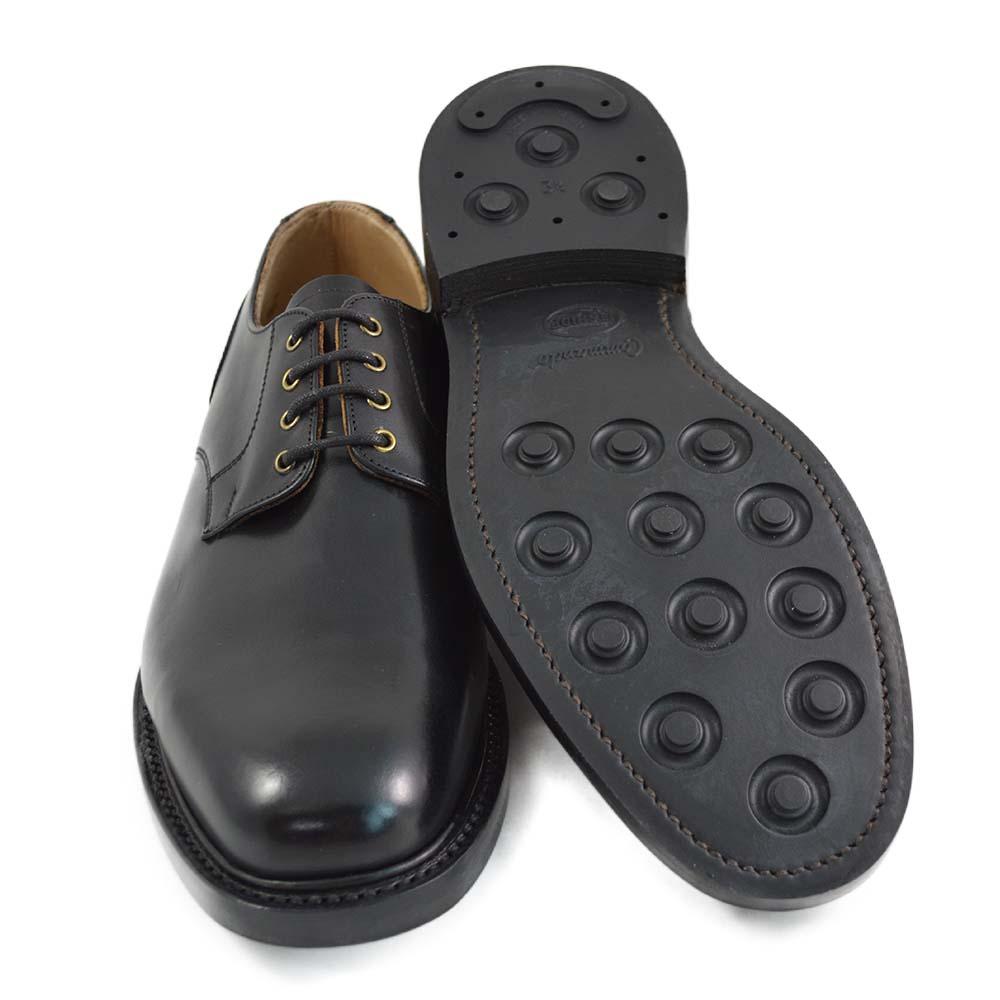 NPS BLAIR Plain Derby Shoes - Black 