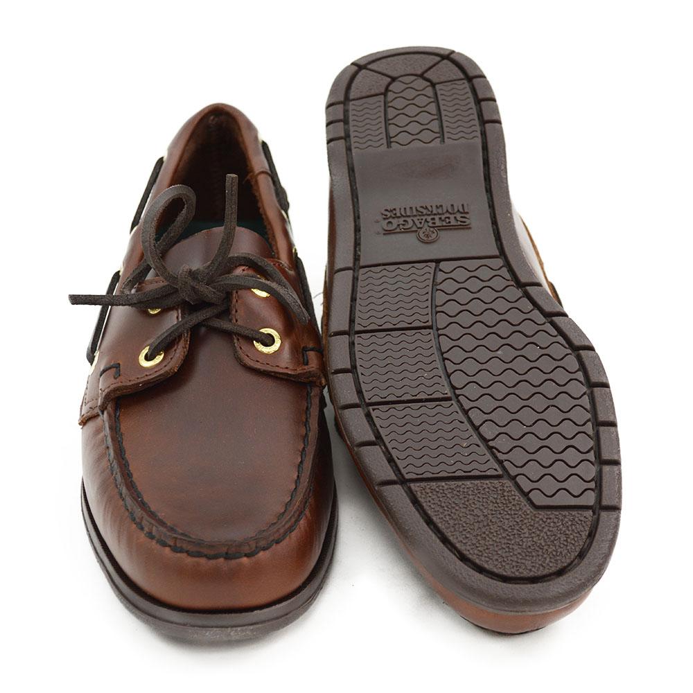 Sebago Endeavour Brown Oiled Waxy Deck Shoes - A Fine Pair of Shoes ...