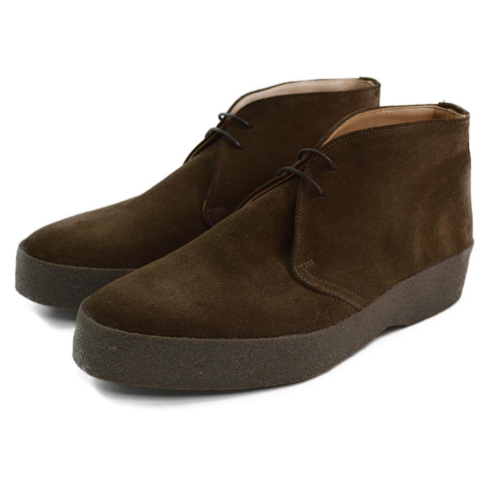 Sanders HI-TOP Chukka Boot - Chocolate Suede - A Fine Pair of Shoes ...