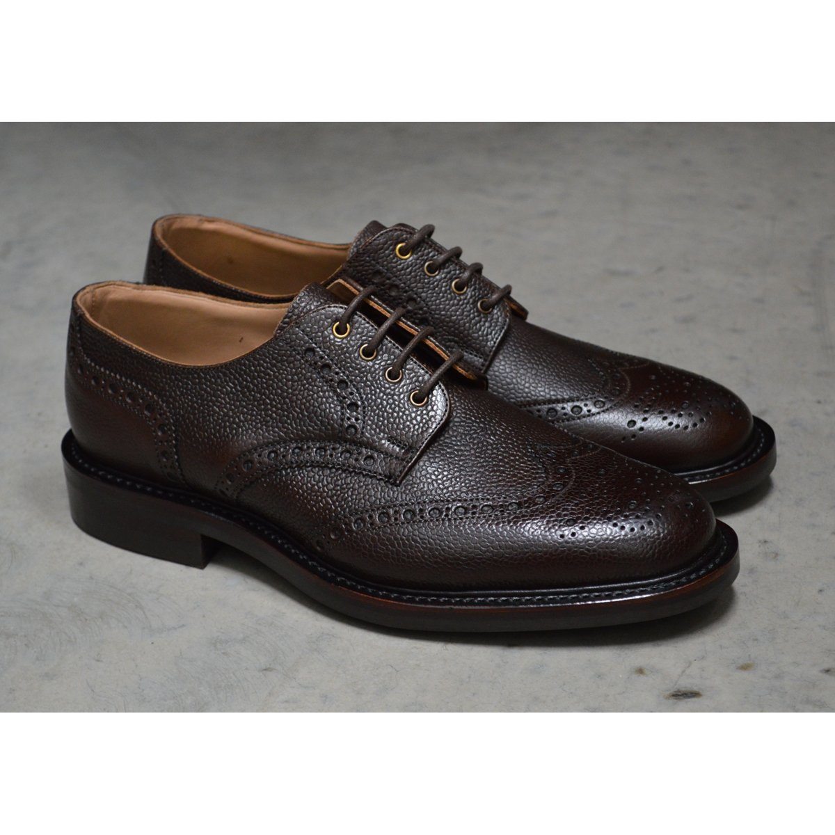 NPS WILSON Brogue Shoes - Walnut Grain with Itshide Sole – A Fine Pair of  Shoes