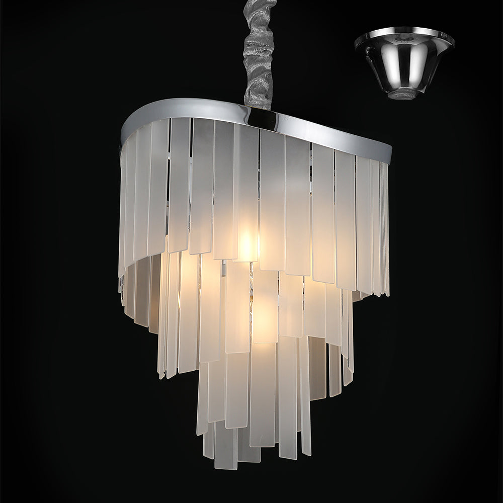 celine 5 light chandelier