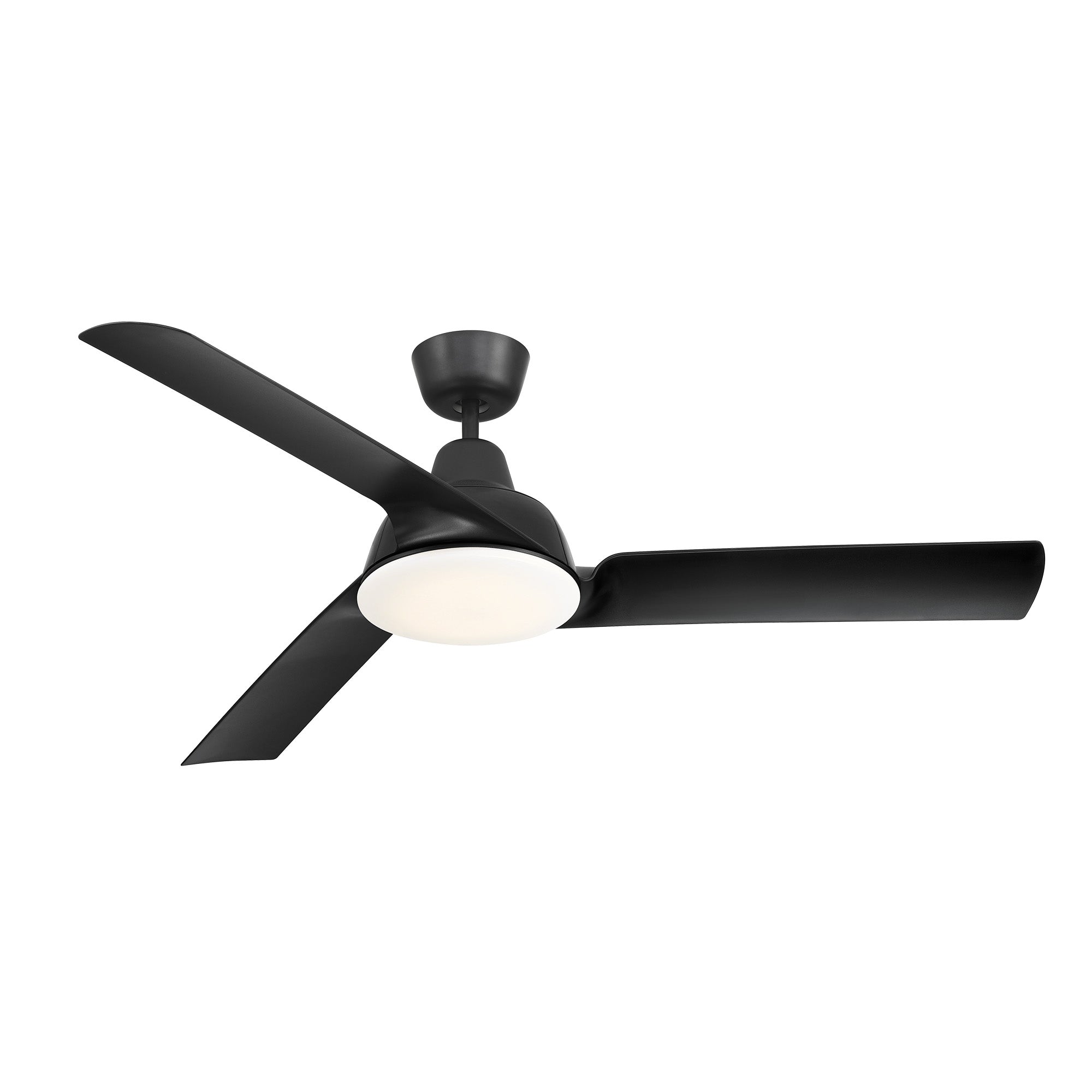 modern black fan