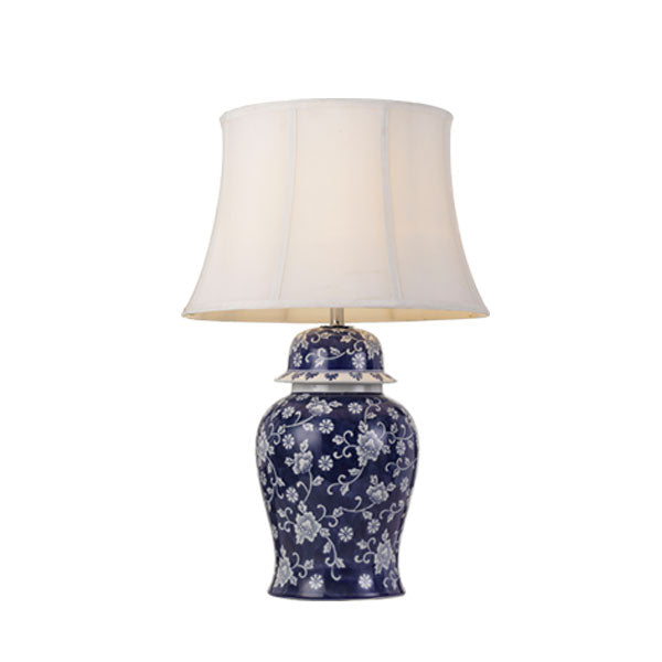 floral vase lamp