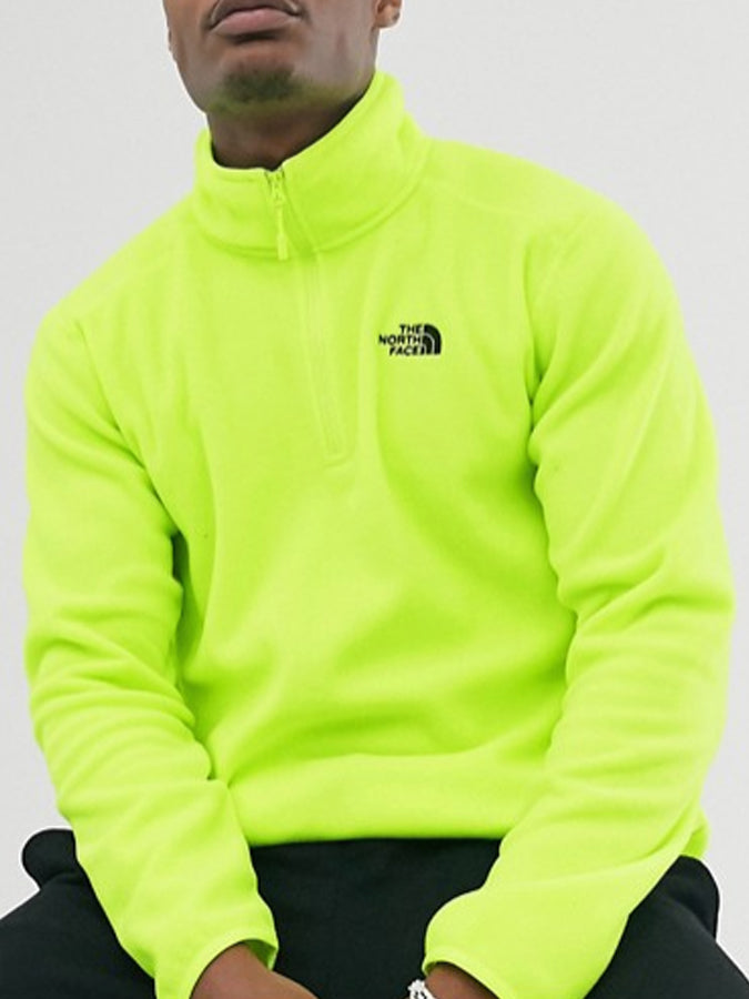 the north face windbreaker yellow