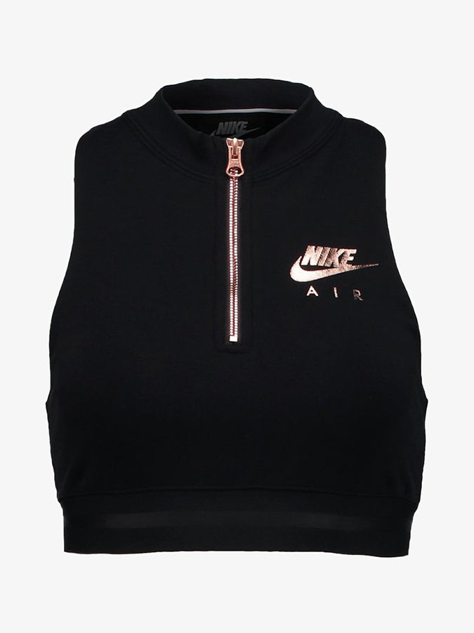 nike crop top rose gold