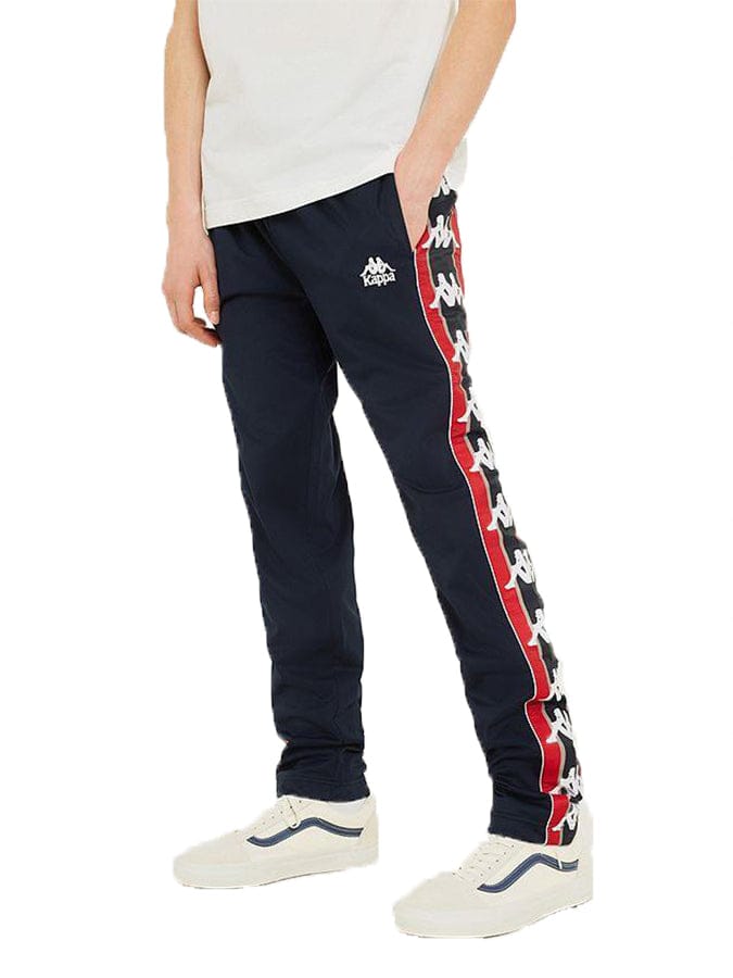 kappa navy track pants