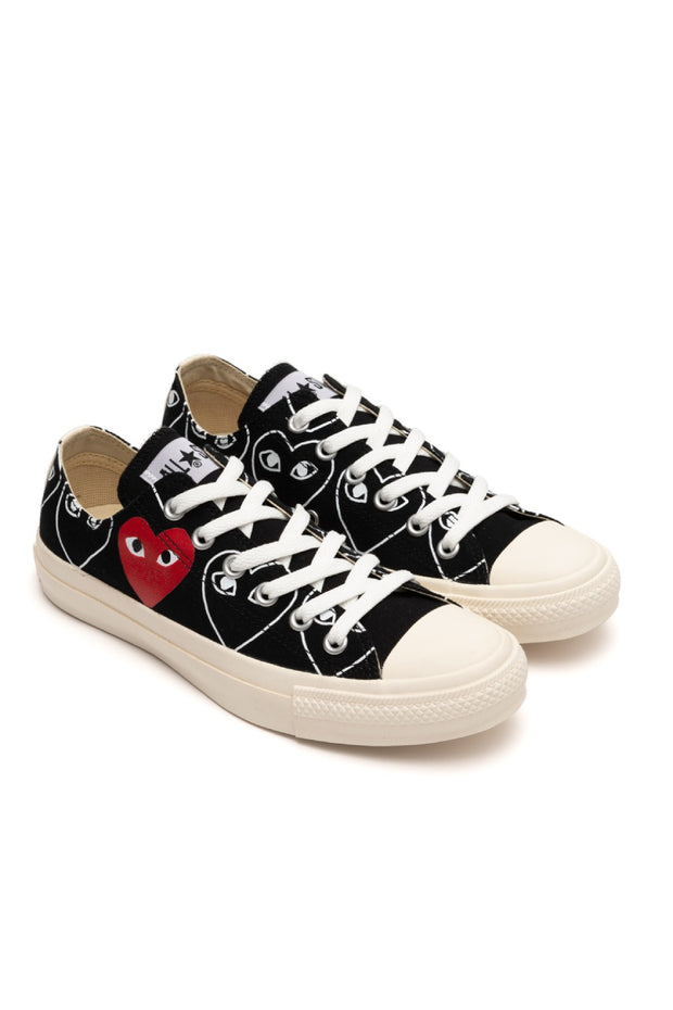 play converse low black