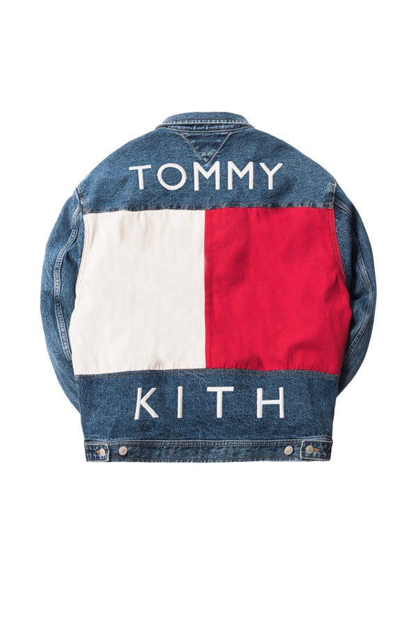 kith tommy denim jacket