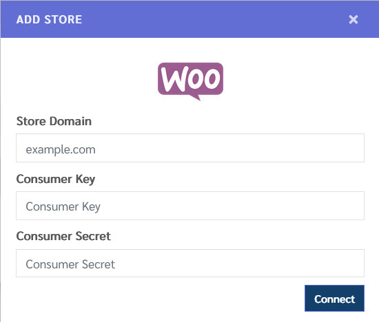 WooCommerce Link page