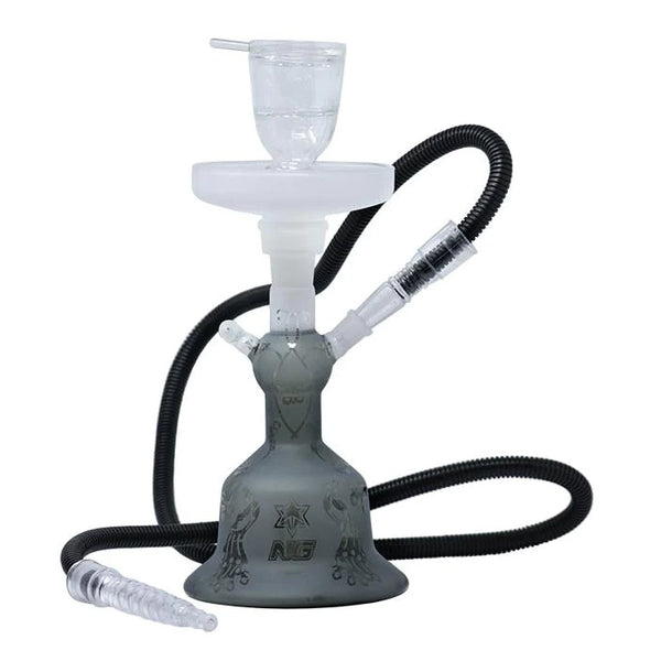 NG's 13-Inch Sandblasted Hookah Set: A Luxurious Smoking Experience