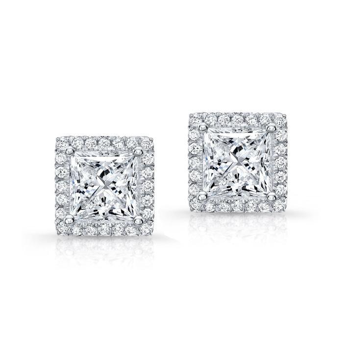 18.68 Carat Peridot & Diamond Clip Earrings — Shreve, Crump & Low