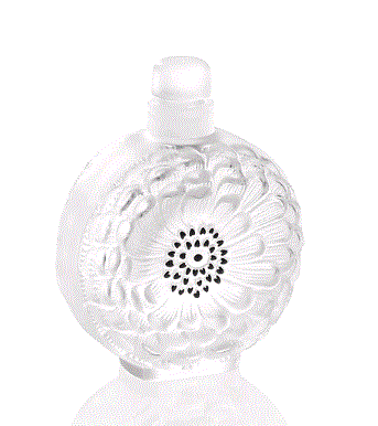 lalique dahlia perfume bottle