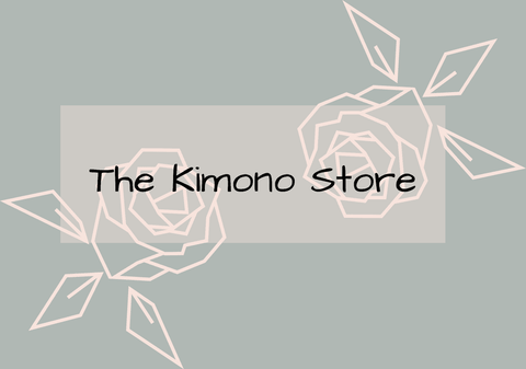 original The Kimono Store logo. How we rebranded our original store logo to a new logo 