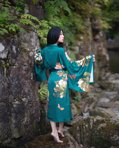 Jasmine Kimono Robe is back in stock!